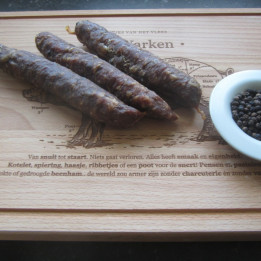 Salami "Duroc" au poivre noir - à la pièce