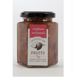 Confitures pommes-figues-noix – 220g