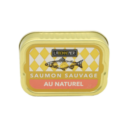 Saumon sauvage au naturel - 115g