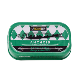 Anchois à l'huile d'olive - 125g