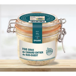 Foie Gras de CANARD Entier du Sud-Ouest - 180g