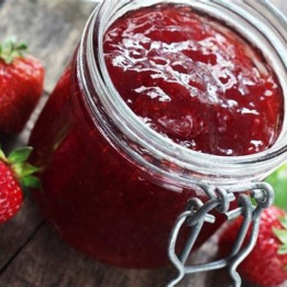 Confiture fraises sans sucre - 220g