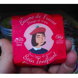 Baume de FRAISE tonifiant - 30 ml – Oléanat