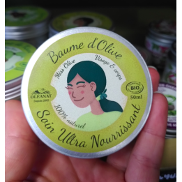Baume d'OLIVE nourrissant - 50 ml – Oléanat