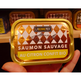 Saumon sauvage au citron confit - 115g