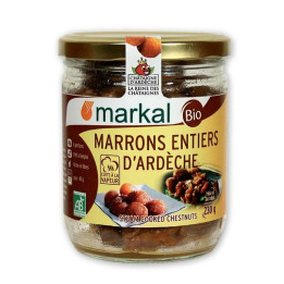 Marrons entiers d'Ardèche – Markal – 230g