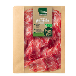 Charcuterie salame SPIANATA ROMANA - 70g - bio - Fumagalli