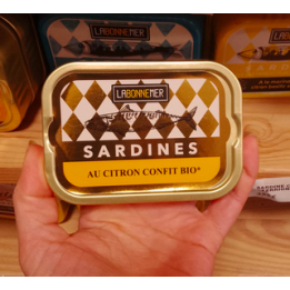 Sardines au citron confit - 115g