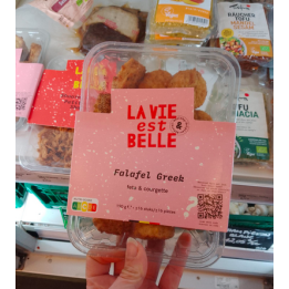 Falafel Greek feta courgette - 190g - bio - La Vie est Belle