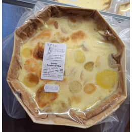 Quiche poulet et carotte  (500gr)