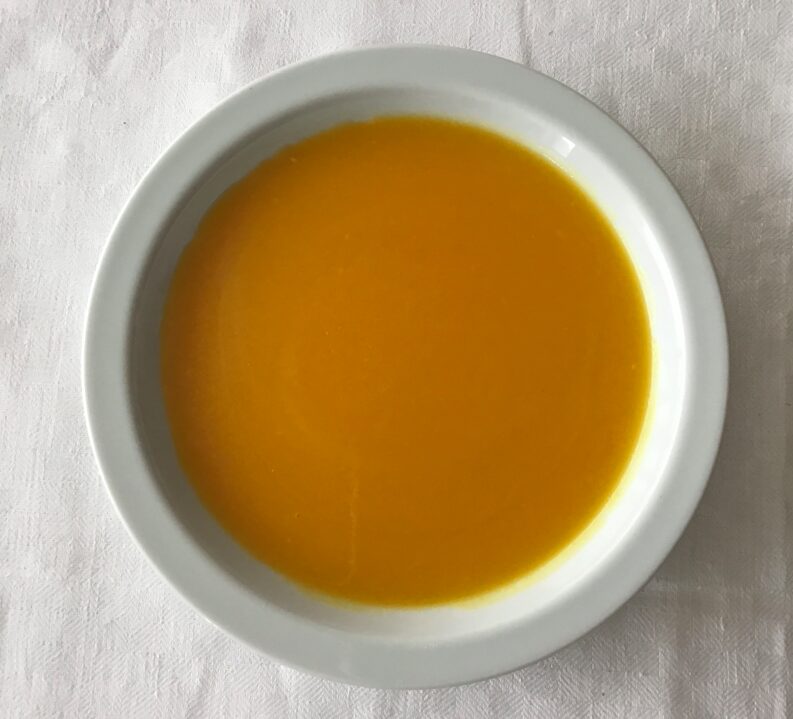 Velouté potiron à la cannelle